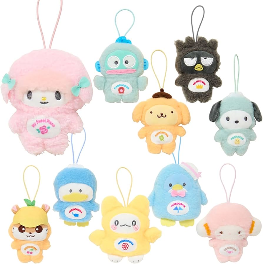 新品　サンリオキャラクターズ　わたしのデコバッグ　シークレットマスコット　コンプ Amazon.co.jp: サンリオ(SANRIO) シークレットマスコット